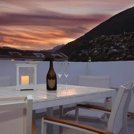 Appartamento Duplex Con Grande Terrazza Apartman Locarno